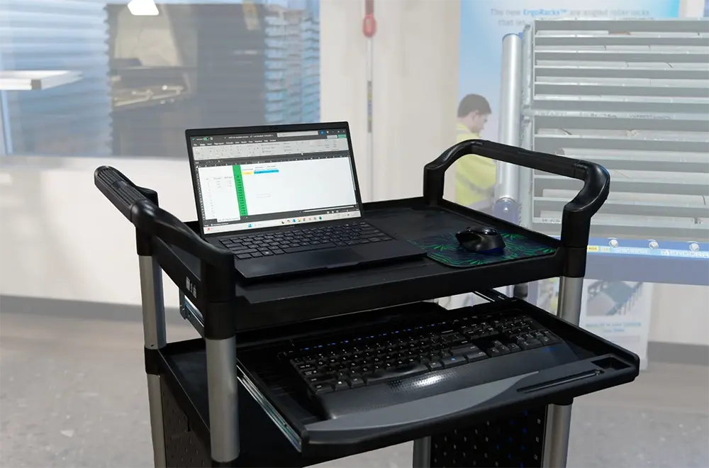 3 Tier Laptop Trolley 1 || thumb 2