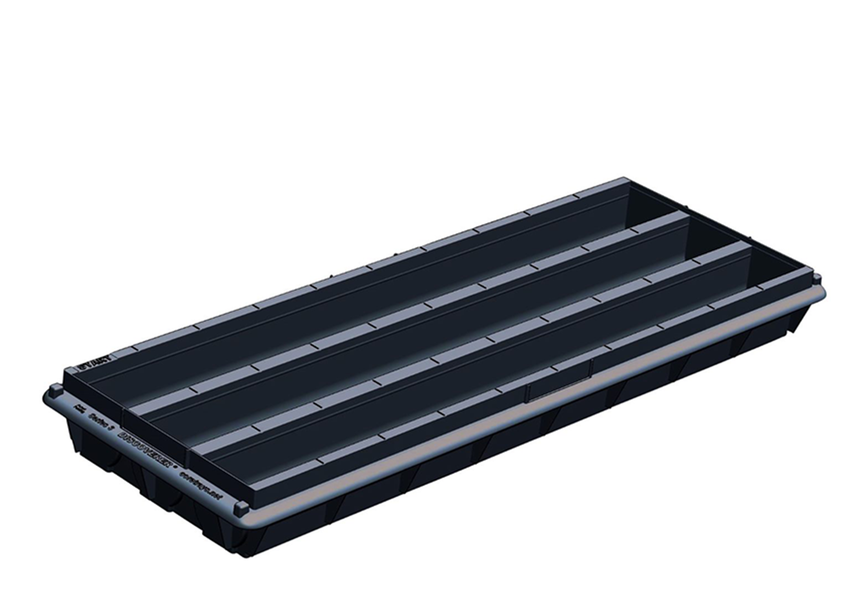 S3 Hylogging Flat Bottom Core Tray || full image