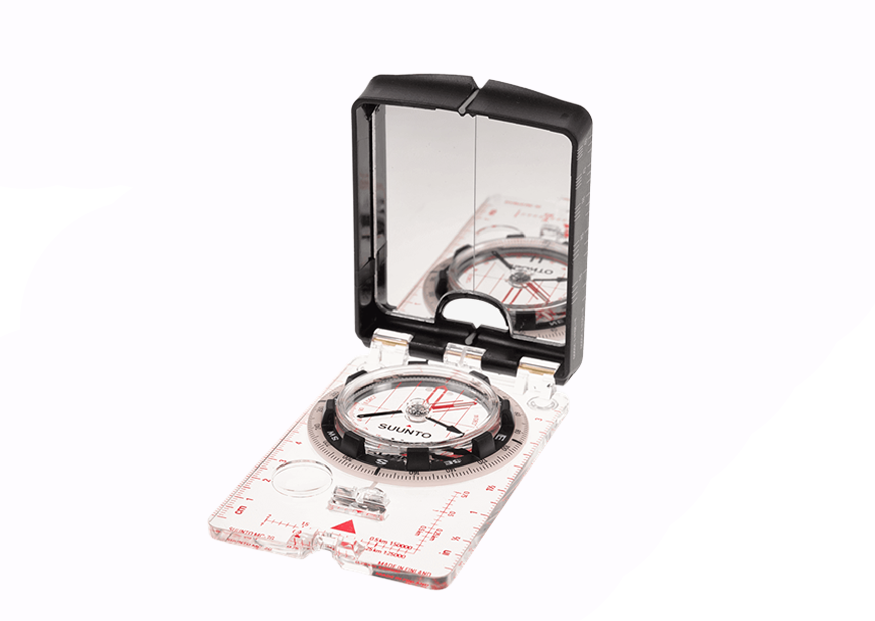 Suunto Baseplate Orienteering Compass || full image